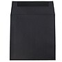 JAM Paper 6 x 6 Square Invitation Envelopes, Black Linen, 25/Pack (V01212)~#|#~m003905215_sc7
