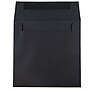 JAM Paper 7.5 x 7.5 Square Invitation Envelopes, Black Linen, 25/Pack (V01213)~#|#~m003905217_sc7