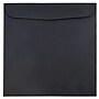 JAM Paper 9.5 x 9.5 Square Invitation Envelopes, Black Linen, 25/Pack (V01216)~#|#~m003905220_sc7