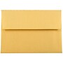 JAM Paper 4Bar A1 Metallic Invitation Envelopes, 3.625 x 5.125, Stardream Gold, Bulk 250/Box (V018244H)~#|#~m003905240_sc7