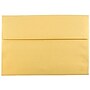 JAM Paper A8 Metallic Invitation Envelopes, 5.5 x 8.125, Stardream Gold, 25/Pack (V018295)~#|#~m003905252_sc7