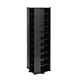 Prepac™ Large 4-Sided Spinning Tower, Black~#|#~m003905284_sc7