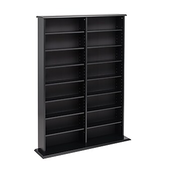 Prepac™ Double Width Wall Storage, Black (BMA-0640)