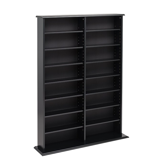 Prepac™ Double Width Wall Storage, Black (BMA-0640) | Staples