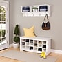 Prepac™ Sonoma Entryway Cubbie Shelf, 48" x 11.5", White~#|#~m003905318_sc7