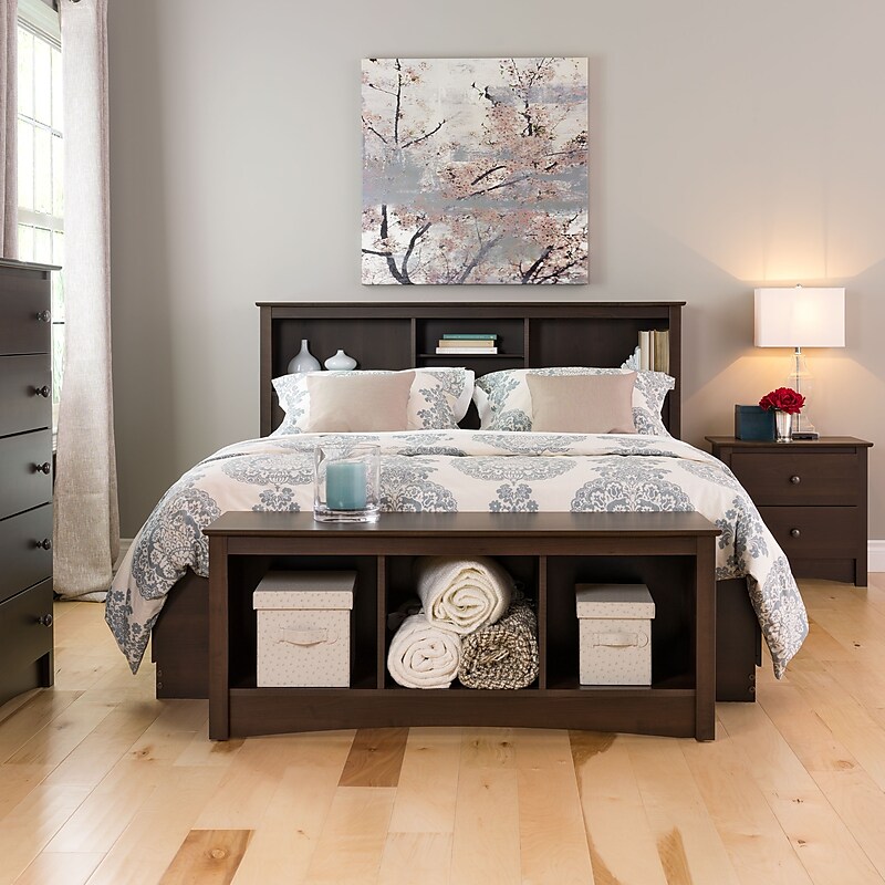 Prepac™ 21.75" Fremont 2 Drawer Nightstand, Espresso image 1