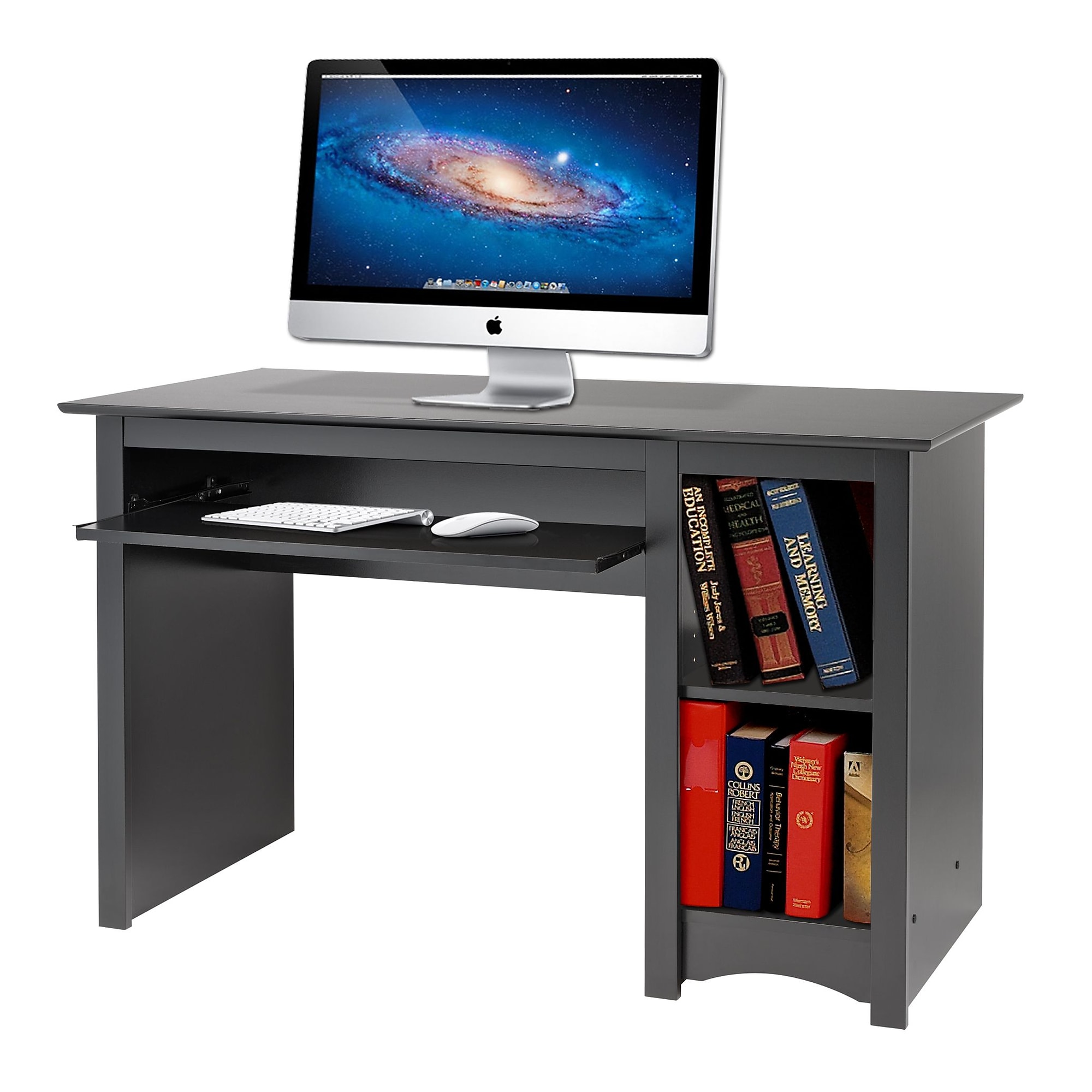 Prepac 48″ W Computer Desk, Black (BDD-2948) Sansujyuku sansujyuku.com