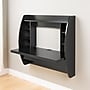 Prepac 42'' W L-Shape Metal Contemporary Wall Mounted Desk, Black (BEHW-0200-1)~#|#~m003905376_sc7