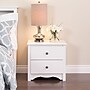 Prepac™ 21.75" Monterey 2 Drawer Nightstand, White~#|#~m003905432_sc7