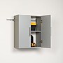 Prepac™ HangUps 24" Laminate Upper Storage Cabinet, Light Gray (GSUW-0706-1)~#|#~m003905801_sc7