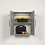 Prepac™ HangUps 24" Laminate Upper Storage Cabinet, Light Gray (GSUW-0706-1)~#|#~m003905802_sc7