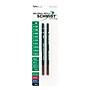 Schmidt 888 Safety Ceramic Rollerball Plastic Tube Refill, Fits Universal Pens, Broad, Black, 2 Pack (SC58113)~#|#~m003909901_sc7