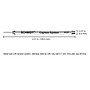Schmidt 8127 Rollerball Long Capless Refill, Medium, Black, 2 Pack (SC58127)~#|#~m003909951_sc7
