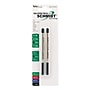 Schmidt P950 Megaline Pressurized Ballpoint Refill, fits Parker ballpoint pens, Medium, Black, 2 Pack (SC58147)~#|#~m003910008_sc7