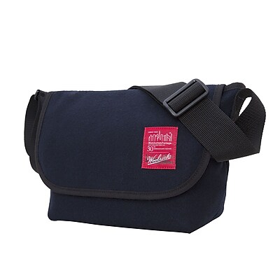 UPC 843531038599 product image for Manhattan Portage Woolrich Nylon Messenger Bag Jr. Small Navy (1605-JR-WLR NVY) | upcitemdb.com