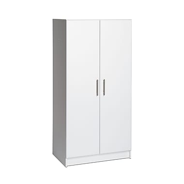 prepac™ 65" elite storage cabinet, white | staples