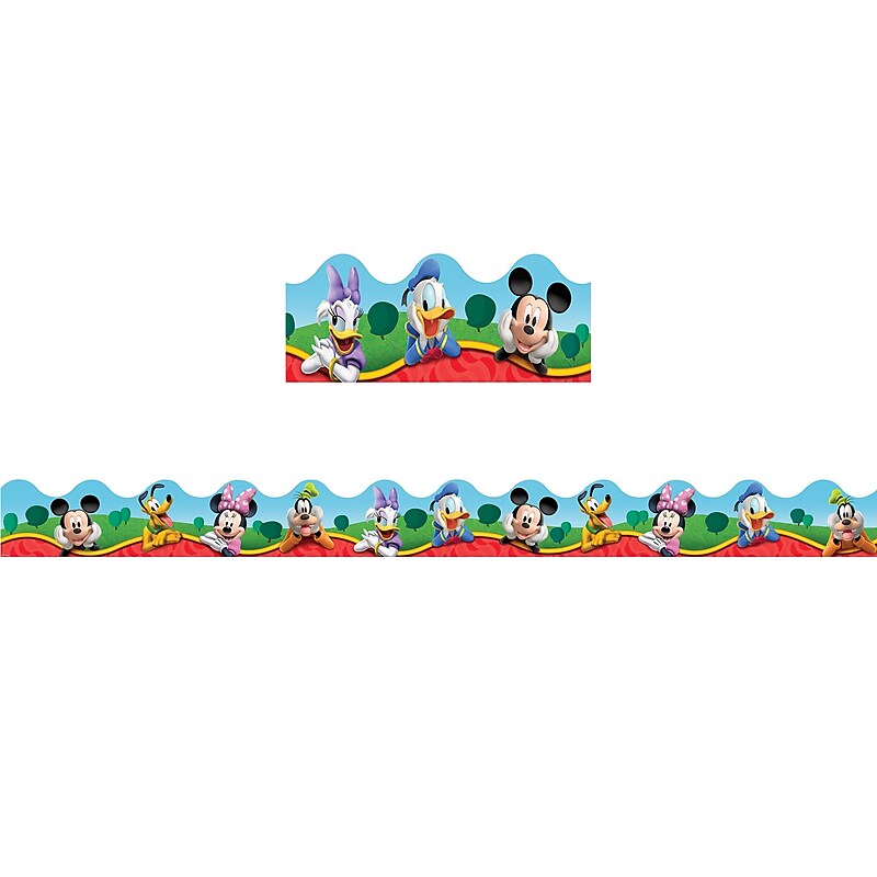 Eureka Mickey Mouse Clubhouse® Characters Deco Trim (37 x 2.25) image 1