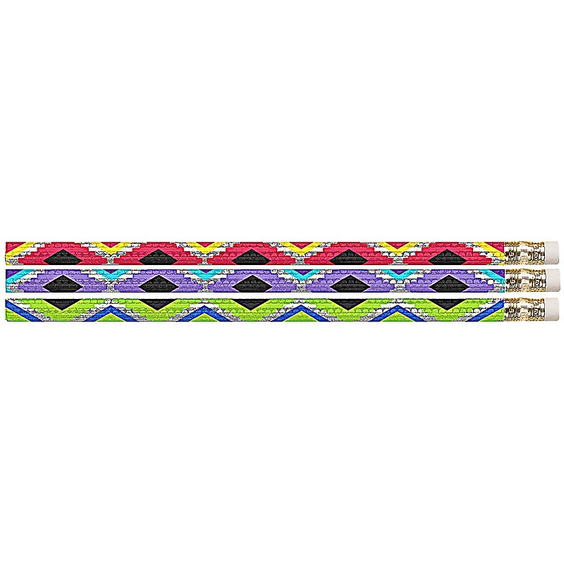 Geometric Glitz Pencil, #2, 144/Box image 1