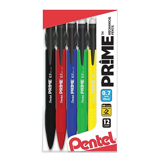 Pentel® Prime Mechanical Pencil, Dozen (PENAX7PC12M) at Staples