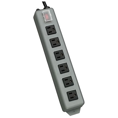 Tripp Lite 6 Outlet Power Strip, Blue Gray (UL24RA-15) Sansujyuku sansujyuku.com