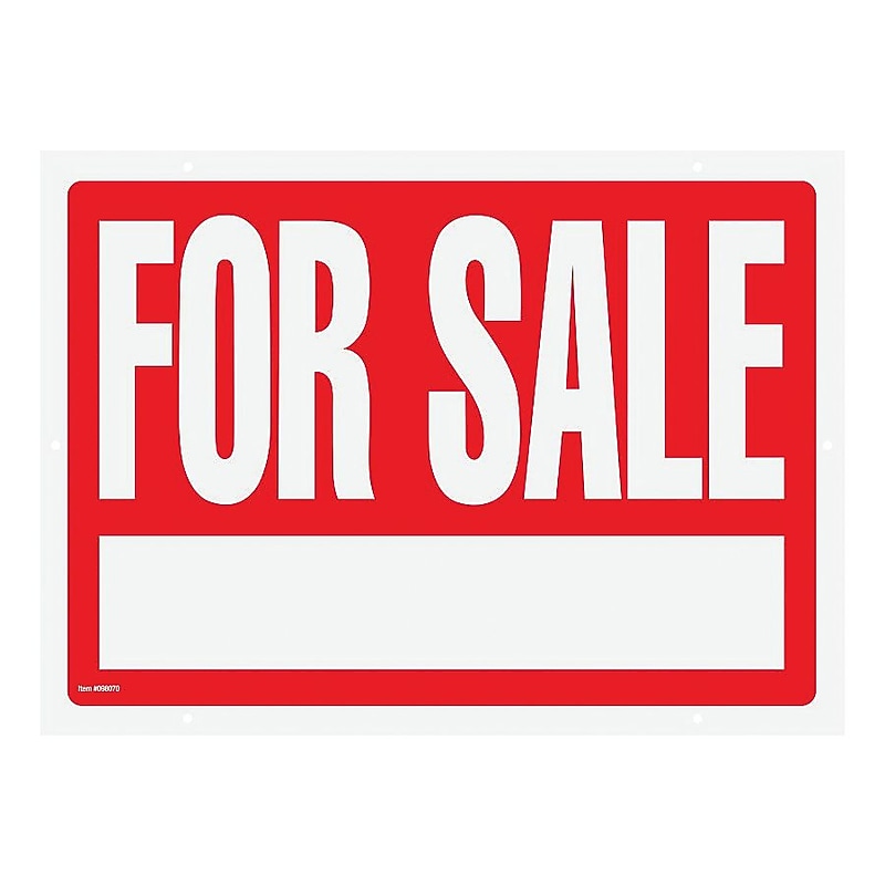 Cosco For Sale Sign Combo Kit, 16" x 22 1/2" (98070) image 1
