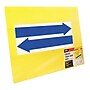 Cosco Blank Indoor/Outdoor Outdoor Sign, Yellow (098227)~#|#~m003956222_sc7