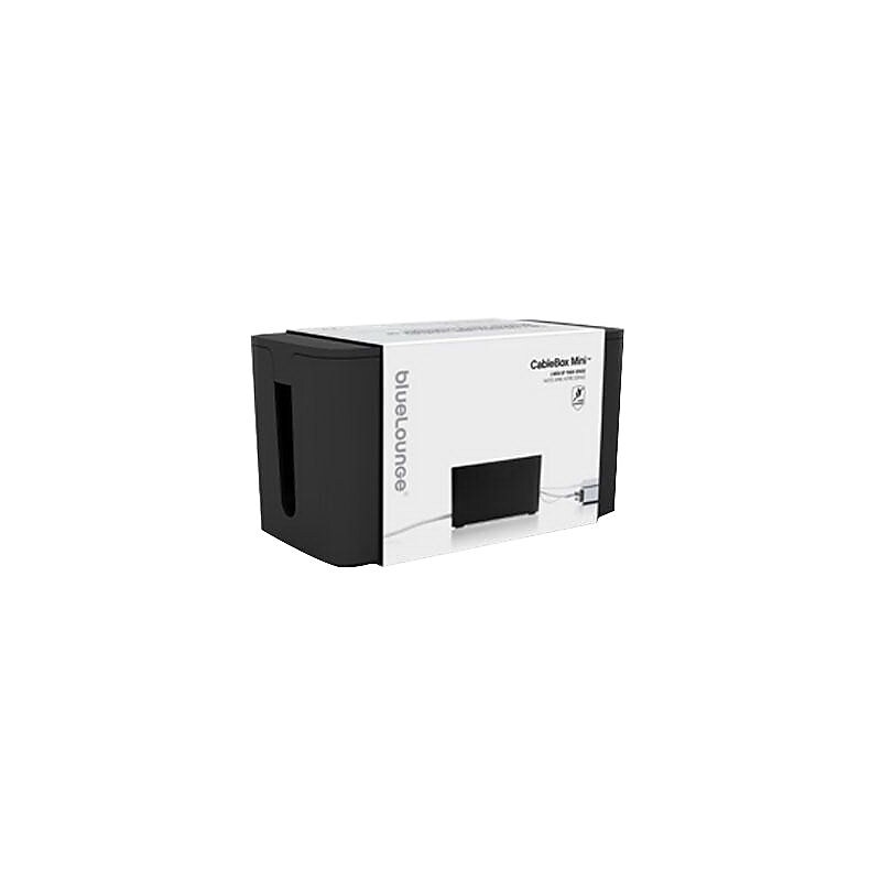 Bluelounge Mini CableBox, 9 1/4", Black image 1