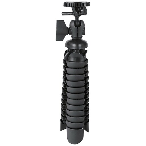 Vivitar Flexible Spider Tripod, Black (VIV-SP-12-BLK) | Staples