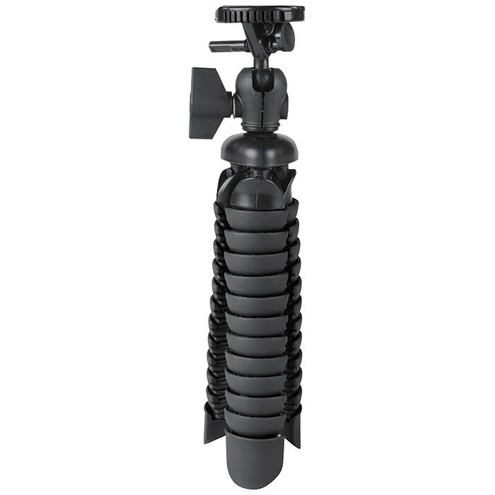 Vivitar Flexible Spider Tripod, Black (VIV-SP-12-BLK)