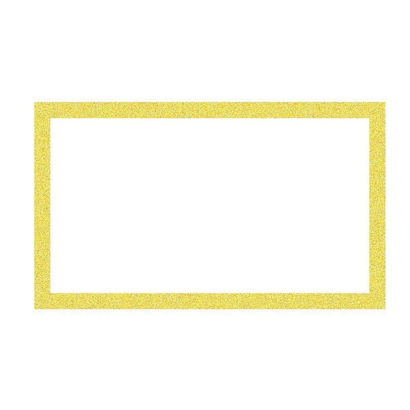 ArtSkills Glitter Framed Poster Board, 13" x 22", Gold (PA-2038) image 1