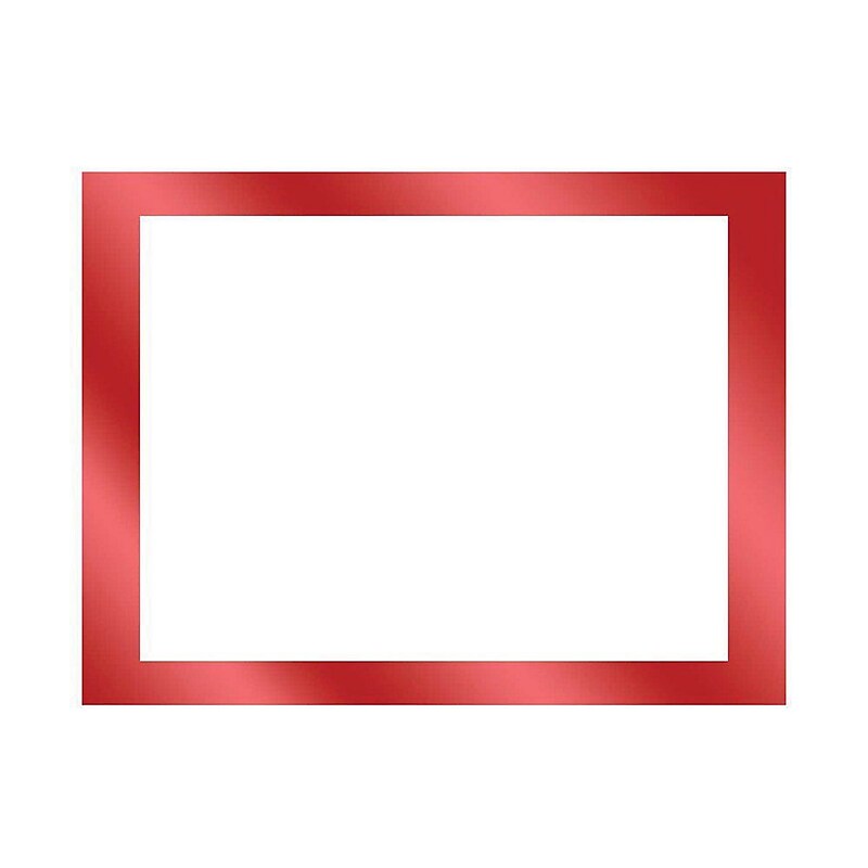 ArtSkills Metallic Framed Poster Board, 22" x 28", Red, (PA-2005) image 1