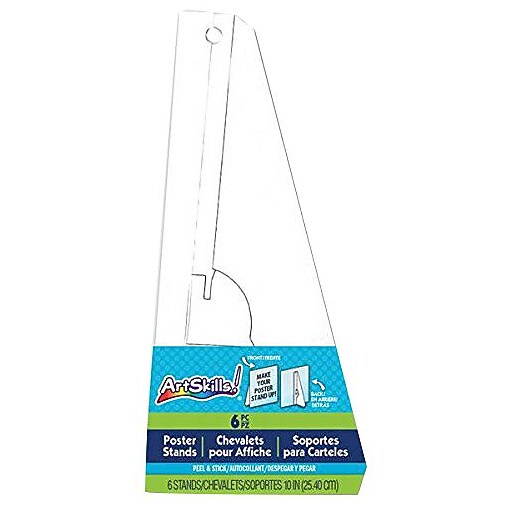 ArtSkills Poster Stand, 10", 6/Pack (PA1262) Staples
