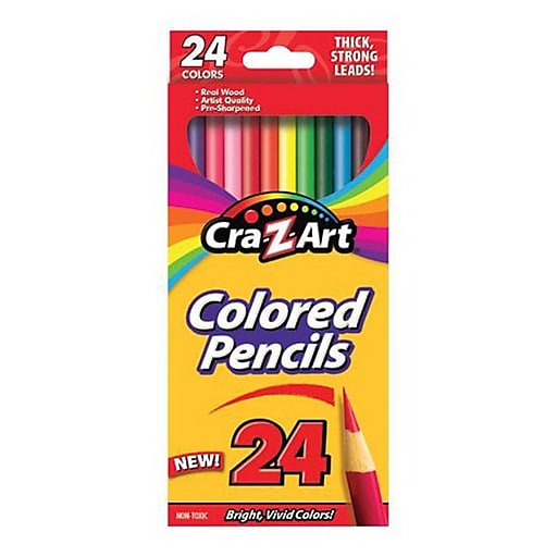 ArtCreativity Multi Colored Pencils - 24 Pack - Pre-Sharpened Coloring Pencil Set - Color Pencils for School Art Projects, Creative Play, Drawing 