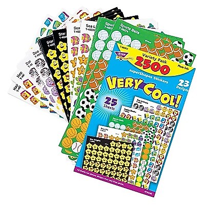 thumbnail image 2 of Everyday Favorites SuperSpots & SuperShapes Stickers 2 of 13
