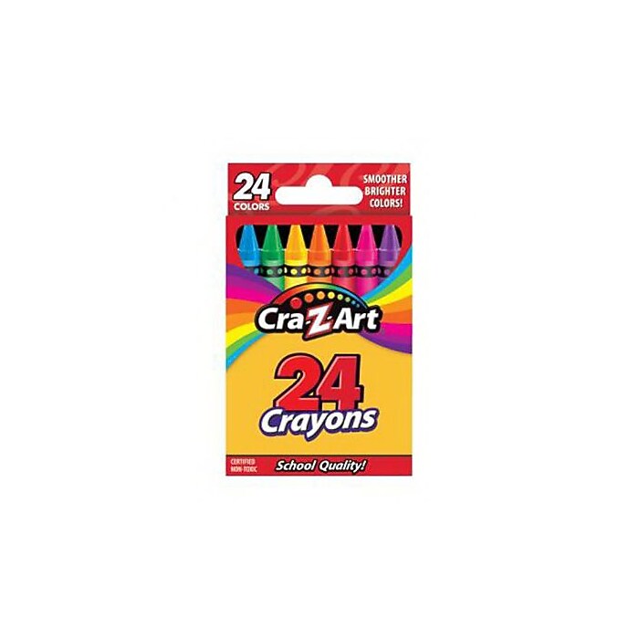 Cra-Z-Art School Quality Crayon, 24/Pack (r10201) | Staples