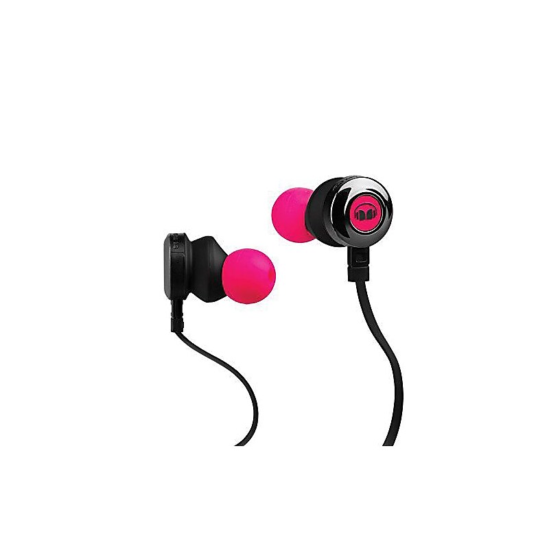 Monster® MH CLY IE N-PNK In-Ear Headphones with Mic, Pink image 1