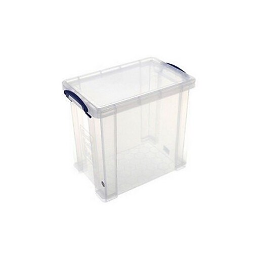 Really Useful 19 L Storage Box, Clear (19 LITRE CLEAR) Staples
