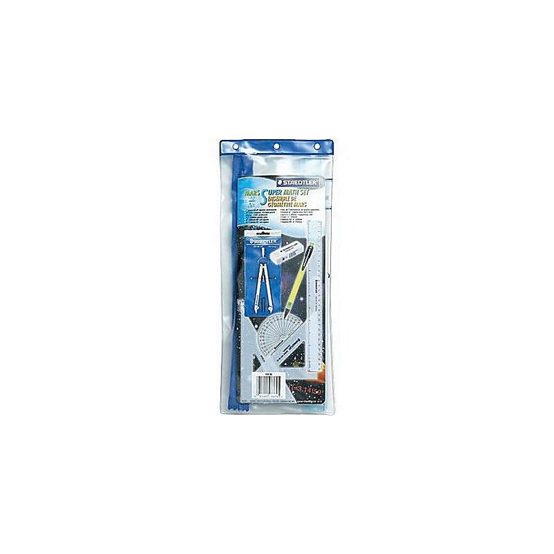 Staedtler Super Math 8-Piece Set, Flexible Plastic (559 86      NA) image 1