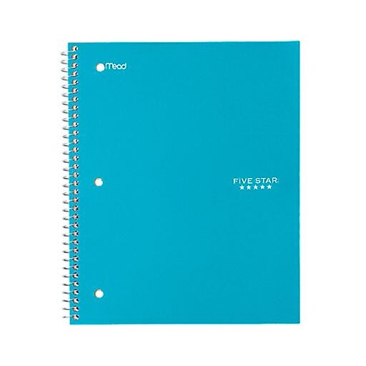 Shop Staples for Mead Five Star Trend Wirebound Notebook, Wide Ruled