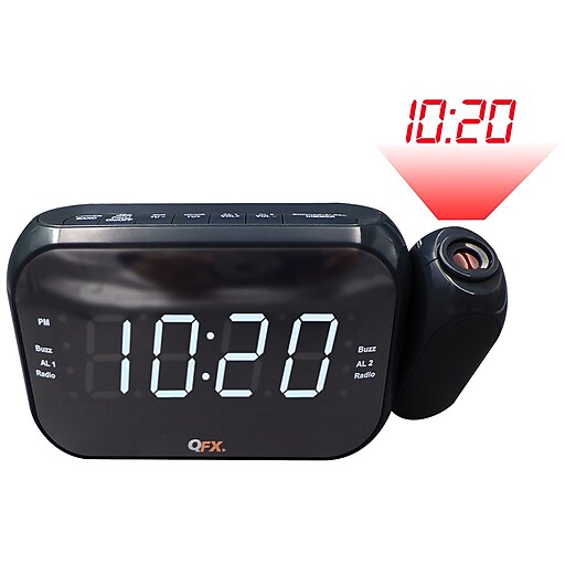 Quantum FX Alarm Clock Radio (cr35p) at Staples