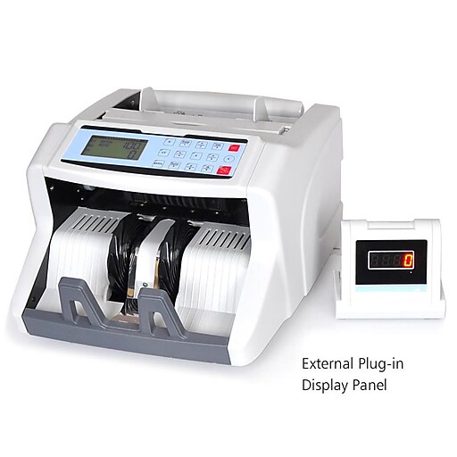 Pyle 120V Digital Cash Counting Machine, White (prmc500) at Staples