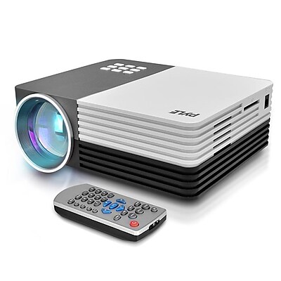Pyle Audio PRJG65 HD Digital Multimedia Projector Up to 120" Display