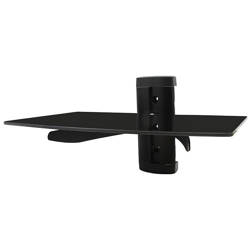 MegaMounts Double Shelf Wall TV Mount; 22 lbs. (dvd311) image 1