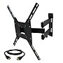 MegaMounts Full-Motion Wall TV Mount with HDMI Cable; 100 lbs. (gml643-hdmi-bndl)~#|#~m003970081_sc7