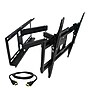 MegaMounts Full-Motion Wall TV Mount with HDMI Cable; 100 lbs. (gmw643-hdmi-bndl)~#|#~m003970086_sc7