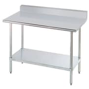 A Line by Advance Tabco Prep Table by