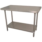 A Line by Advance Tabco Prep Table by