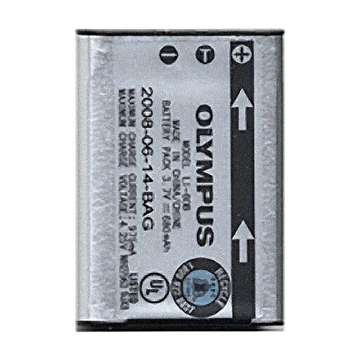 Olympus® LI60B LithiumIon Digital Camera Battery, 680 mAh, for FE370