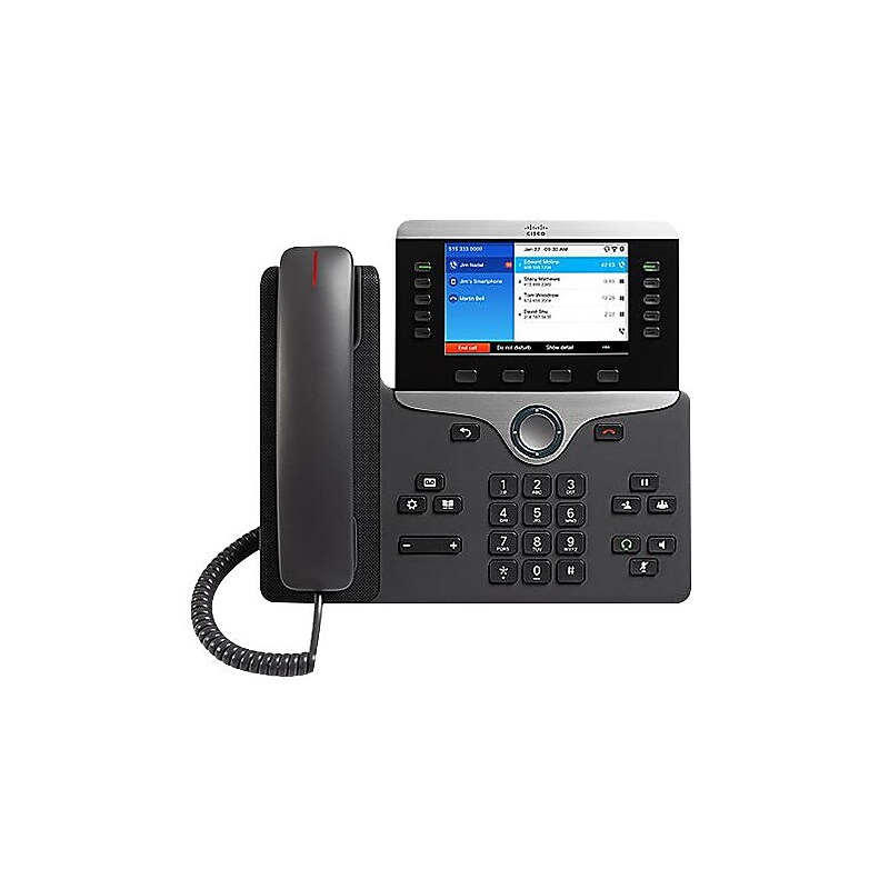Cisco IP Phone Corded, Charcoal (CP-8861-K9=) image 1
