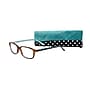 SAV Victoria Klein Ladies High Fashion +2.75 Reading Glasses, Blue Polka Dot (E9082BD-275)~#|#~m004059207_sc7